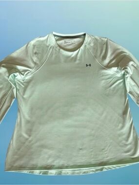 Under Armour Light Mint Long Sleeve Performance Top